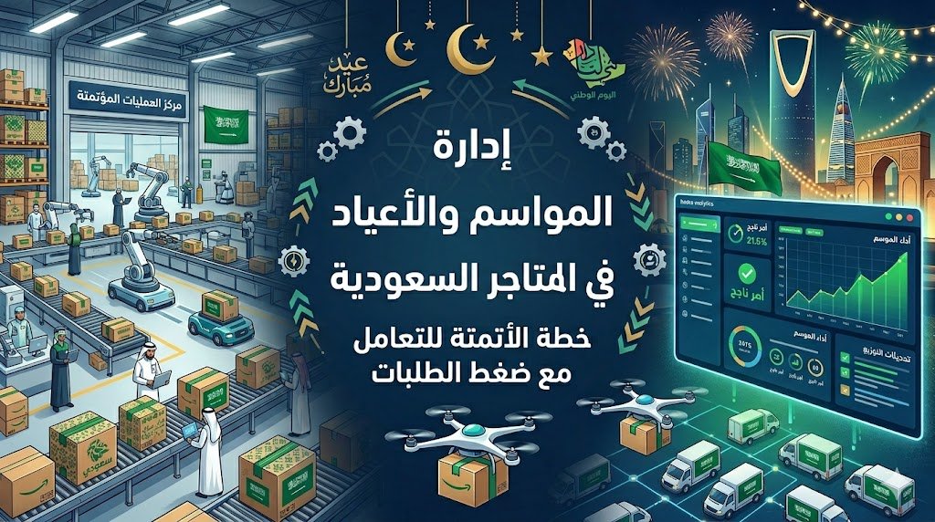 إدارة المواسم والأعياد في المتاجر السعودية