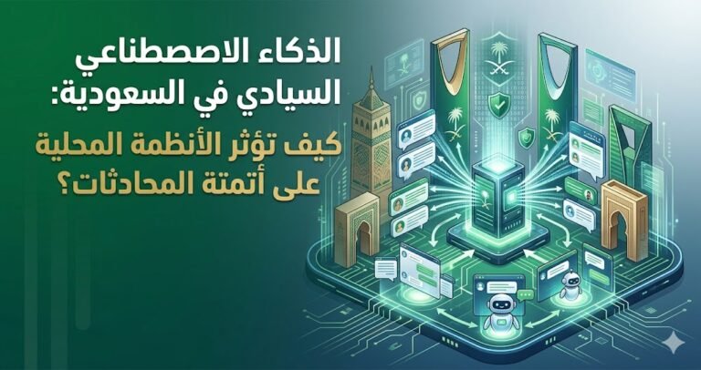 الذكاء الاصطناعي السيادي في السعودية: كيف تؤثر الأنظمة المحلية على أتمتة المحادثات؟